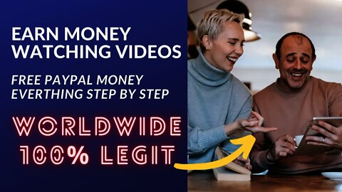 Earn Money By Watching Videos, PayPal Free Money, Earn Money By Watching Videos Worldwide
