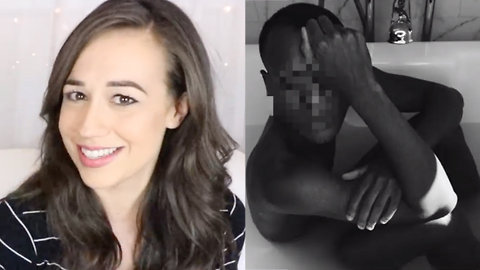 Intruder In Colleen Ballinger’s House Takes NAKED Selfies In Bathtub Filled With MILK!