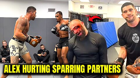 Alex Pereira LOOKS SCARY In New SPARRING FOOTAGE. Jiri Should Be Worried?
