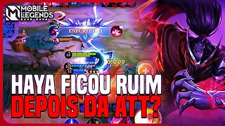 DEPOIS DA ATUALIZAÇÃO ELE FICOU RUIM?? | HAYABUSA | MLBB