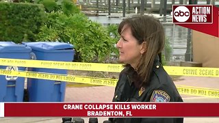 Construction worker dead after crane collapses at marina in Bradenton