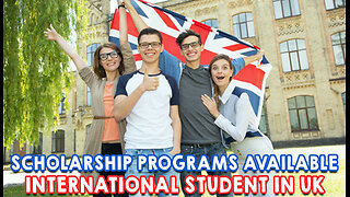 Online scholarships for international students in UK.