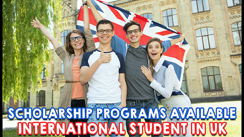 Online scholarships for international students in UK.