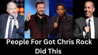 |NEWS| People Forgot Chris Rock Did This