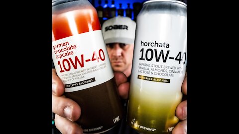Hi-Wire Brewing 10W-40 Imperial Stout, Horchata & German Cupcake