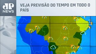 Temporais de Norte a Sul do Brasil nesta segunda-feira (05)