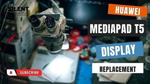 Huawei MediaPad T5 | Screen repair | Display replacement | Repair video