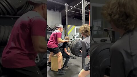 245x2 Box Squats at 10 Years Old