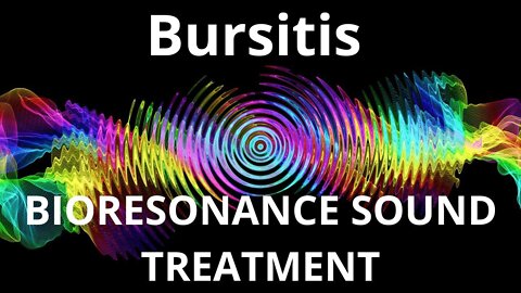 Bursitis_Resonance therapy session_BIORESONANCE SOUND THERAPY