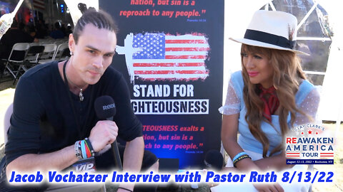 Jacob Vochatzer Interview at Reawaken America Tour in Batavia/Rochester, NY 8/13/22 Day 2