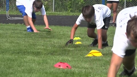 Gridiron Dreams Football Academy hosts camp for children with NFL players
