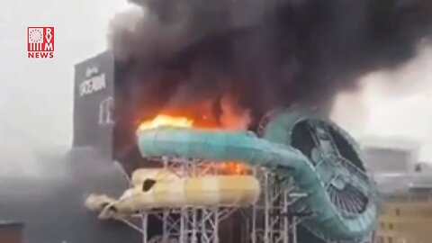 Water Slide Explodes At Swedish Amusement Park