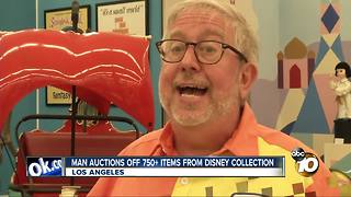Man auctions off 750+ items from Disney collection