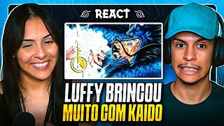 OKABE ft. ISHIDA - Luffy Vs Kaido (One Piece) - Guerra em Wano | [Casal Jounin React] 🔥