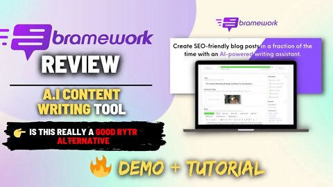 Bramework Review [Lifetime Deal] | I created a Post using Bramework A.i Writer!