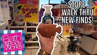 BATH & BODYWORKS | NEW ITEMS IN STORE! | STORE WALK THRU @bathbodyworks