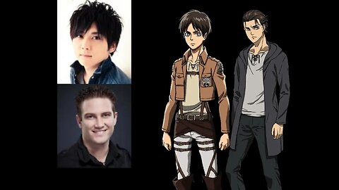 Anime Voice Comparison- Eren Yeager (Attack on Titan)