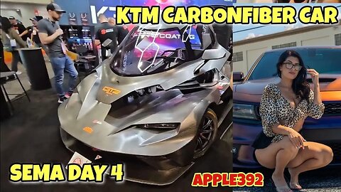SEMA 2023 Day 4 With @Apple.392, KTM Carbon Fiber Super Car, Best Of Show