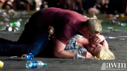 Photo Of Heroic Army Soldier Saving Lives in Las Vegas Goes Viral