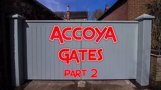 Making traditional frame ledge and braced door Accoya Gates part 2