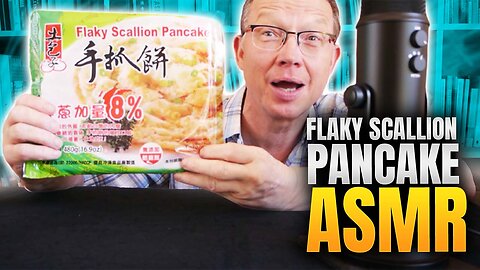 Flaky Scallion Pancake Mukbang, Tasty Scallion Pancake, ASMR Eating Show Mukbang