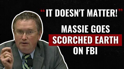 Thomas Massie SCORCHES Bank of America and FBI for targeting American gun owners