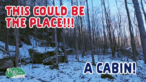 I think we may have found a Cabin site! - E73