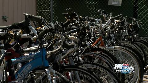 About 1,000 bikes stolen or missing each year in Tucson, according to Tucson Police