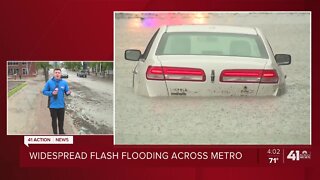Westport floods briefly Thursday afternoon