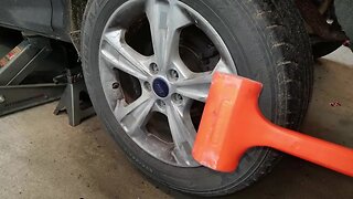 How To Get A Rusted Stuck Tire Off!