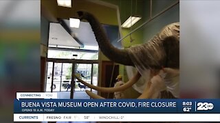 Buena vista Museum back open after fire, pandemic closure