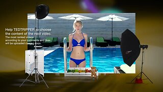 Tedtripper Casting #25 : Girl Blue Bikini Pool
