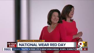 Friday is National Wear Red Day to promote women's heart health