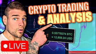 🔴 LIVE - Crypto Trading | BITCOIN DUMP COMING?! (Bitcoin Altcoins Analysis Q&A)