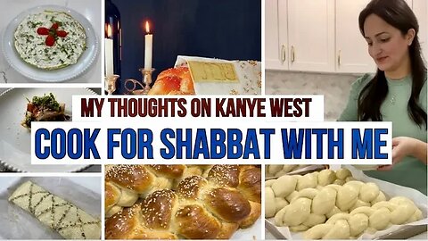 Cook For Shabbat With Me || My Thoughts On Kanye West || Sephardic Shabbat Recipes Orthodox Jewish