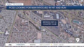 PCSD looks for man involved in Benson Highway hit-and-run