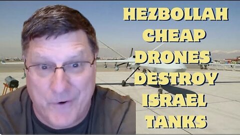 Scott Ritter: Ham*s & Hezbollah's Cheap Drones Are Destroying Israel's Tanks, That's Modern Warfare