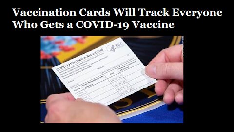 COVID 19 Vaccination Card