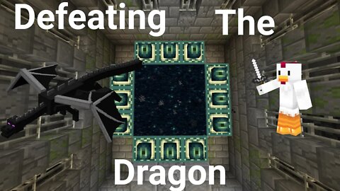 Defeating the Ender Dragon in 1.18!