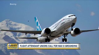 Flight attendant unions call for Max 8 grounding