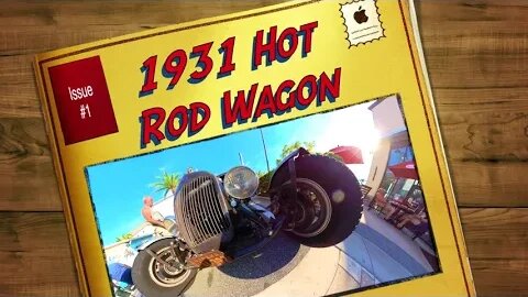 1931 Ford Hot Rod Wagon - Promenade at Sunset Walk - Kissimmee, Florida #hotrod #insta360