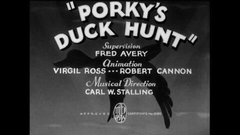 1937, 4-17, Looney Tunes, Porky’s duck hunt