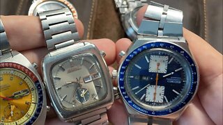 Seiko Monaco and Kakume Vintage Chronographs Vintage Watches You Should Start Collecting