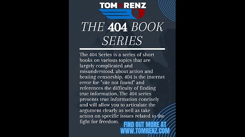 Next In the 404 Series: CBDCs - The Tom Renz Show