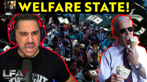 BIDEN TO PUT 6 MILL ILLEGALS ON WELFARE | Based America 10.13.23 6pm