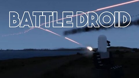 Watch Battle Droid Shoot Down Rockets Out of The Sky