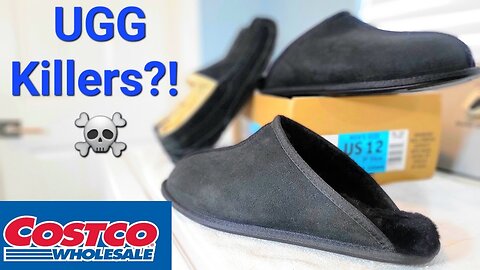 UGG has been REAL Quiet... Kirkland Signature Shearling Slippers $20!