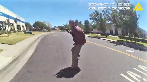 Bodycam Shows Fairfield Police Shooting Man Who Pointed a BB Gun at Officer