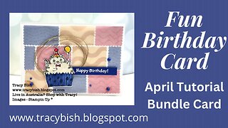 Fun Birthday Card Using Best Day Stamp Set!