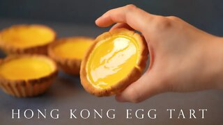 港式甜品 曲奇蛋撻 ┃Hong Kong Egg Tart